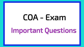 COA important questions Tamil | Computer on Office Automation | COA Course