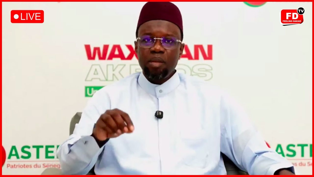 🛑URGENT - Déclaration de Ousmane SONKO : Waxtane ak PROS !