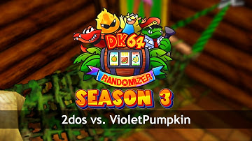 DK64 Randomizer | S3 Tournament Qualifier | 2dos vs VioletPumpkin
