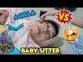 Baby Sitter VS Aqilla 😄 Drama Parodi Aqilla's Diary