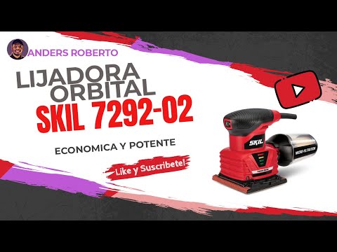 Mejor Lijadora Orbital Económica Skil Modelo 7292-02 | Análisis & Unboxing ESPAÑOL ✅