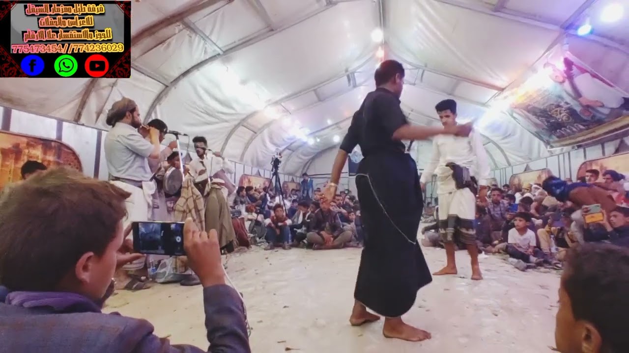 شاهد واستمتع بالفيديو رقصه البيضانيه بصوت الوليداصغيرعبدالله وطرب الطبل والمزمارانس الاانس شوف بعينك