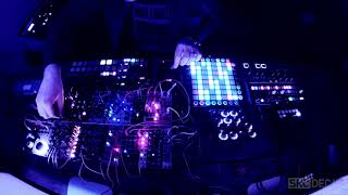 Modular Synth Performance - Techno Jam / Launchpad Pro, Oto Boum, Drumbrute Impact SRC DECAY