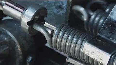 CNC spring coiling machines || modern machines