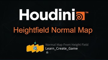 Houdini Heightfield Normal Map