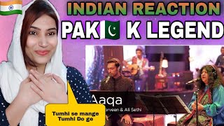 Indian React on Coke Studio Season 9| Aaqa| Abida Parveen & Ali Sethi
