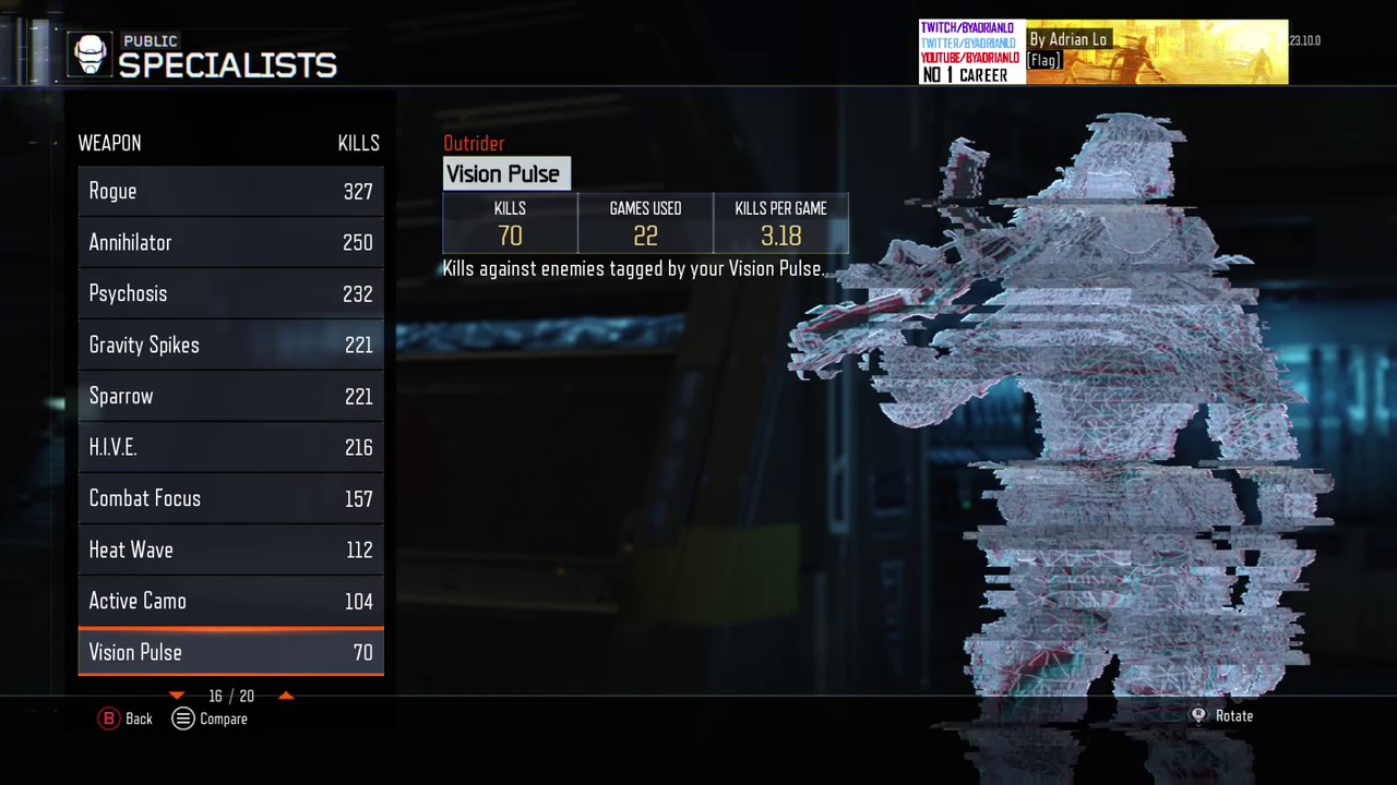 BLACK OPS 3 - #1 FINAL STATS!