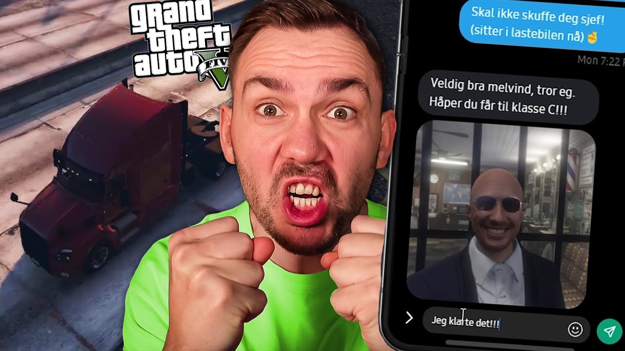 Jeg Skaffet Lastebil Lappen.. for å imponere sjefen i GTA RP (ep. 4)
