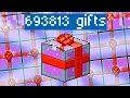 OPENING 693,813 GIFTS! (Pewdiepie Tuber Simulator)