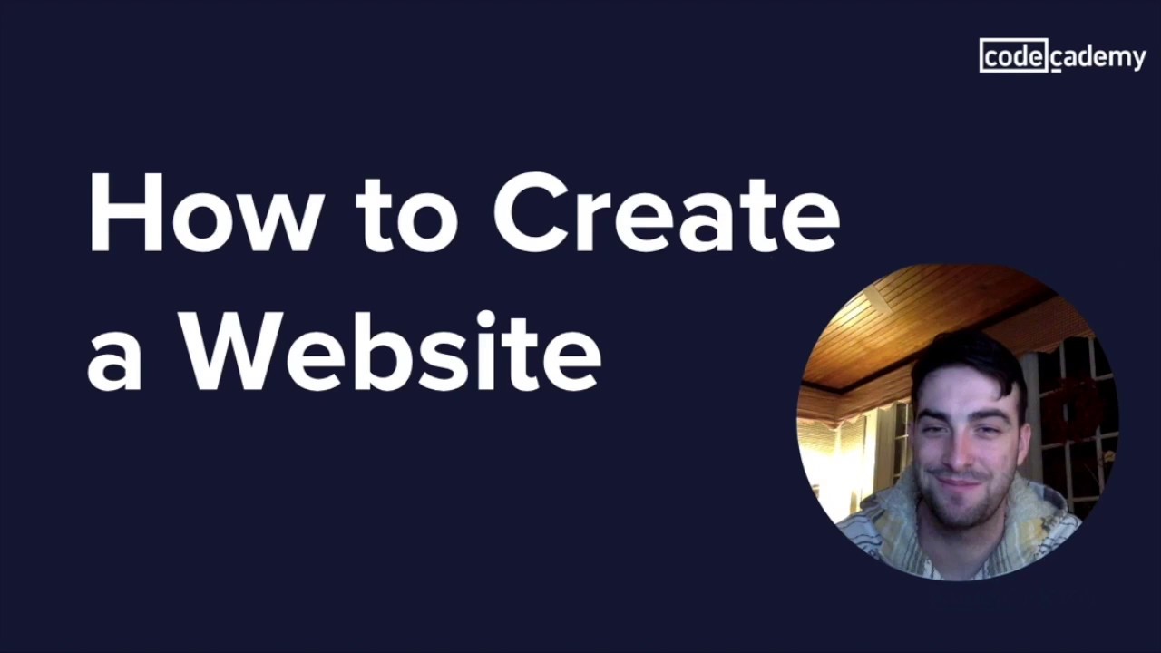 How to create a website