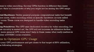 Boost Your GPU Usage with FFMPEG During Video Encoding