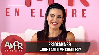 ¡Conóceme amor en Amor en el Aire! | Programa 06 abril | Amor en el Aire!