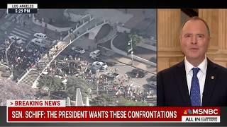 Schiff Takes to MSNBC to Blast Donald Trump for Dangerous Response to Los Angeles Protests