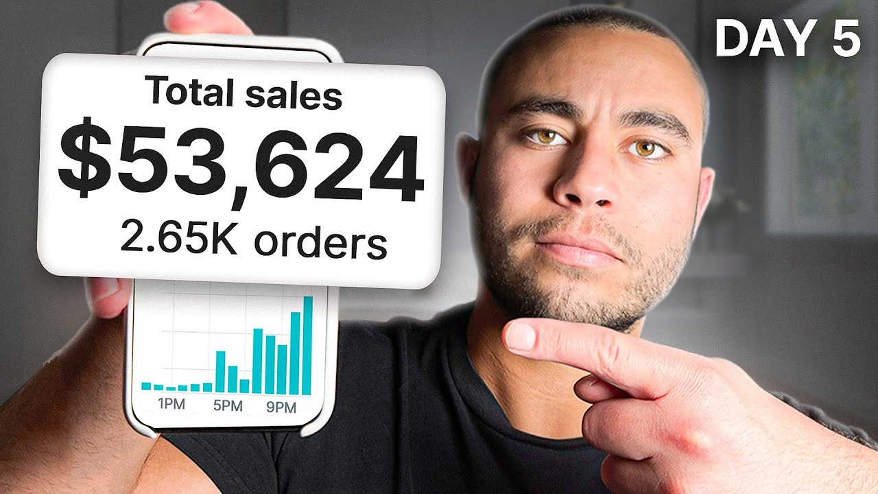$0-$50,000 In 5 Days Dropshipping With NO MONEY (Step-By-Step)
