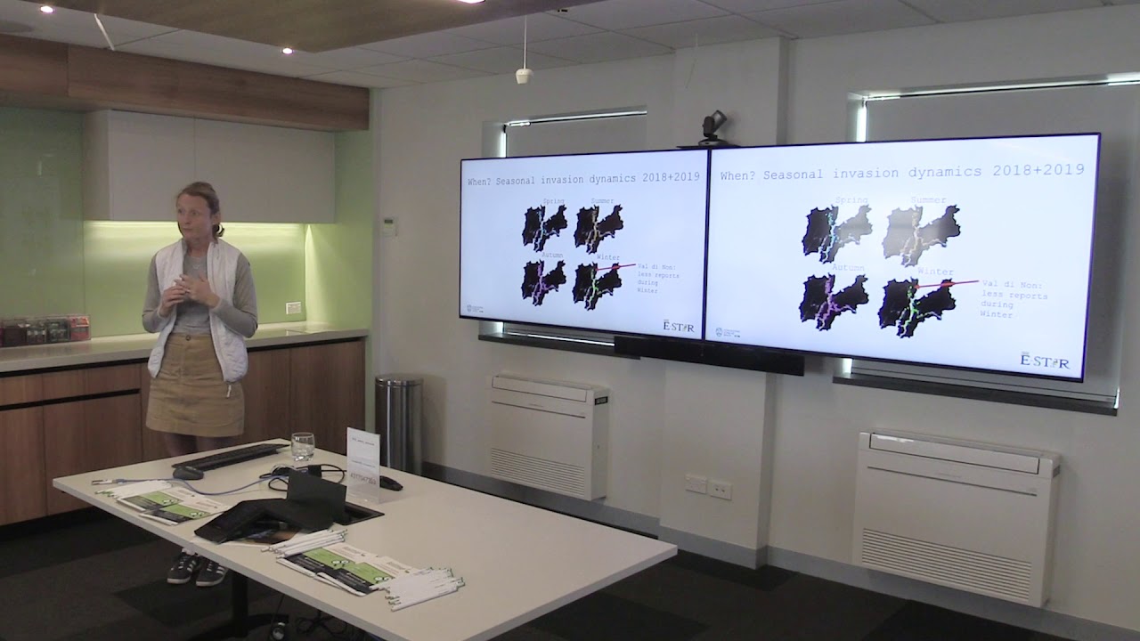 A presentation by Anna Eriksson on the Bugmap app