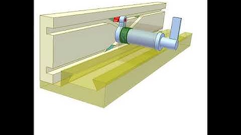Linear reciprocation with one way interrupted 180 deg. rotation 2