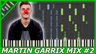 Martin Garrix Epic Piano Mix #2! (Synthesia video) chords