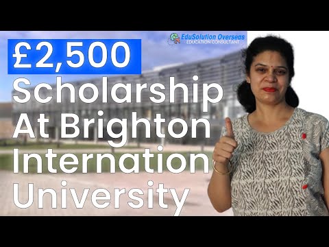 The University of Brighton International Scholarship worth £ 2,500  | Edusolution Overseas