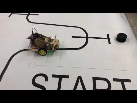 START智慧小車 ─ 十字轉彎示範