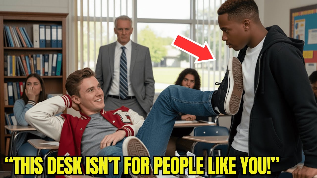 Хулиган отказывается пересесть из-за парты нового темнокожего студента — и тут же об этом жалеет