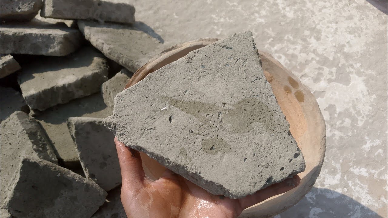 New bombastic🔥 dustiest crumbling video of grey mud dry clay pot & floor crumbling💣 