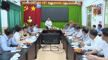 UBND tỉnh Tây Ninh làm việc với Sở Y tế sau hợp nhất | TayNinhTV