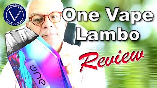 OneVape Lambo pod mod vape Ecig review & How to.