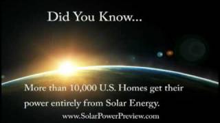 Solar Power Amazing Facts They Don't Want You To Know