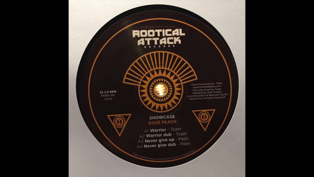 Guarda Warrior Dub - Tozer - Showcase Dixie Peach - Rootical Attack Allstars RARSH001 su YouTube Guarda Warrior Dub - Tozer - Showcase Dixie Peach - Rootical Attack Allstars RARSH001 su YouTube