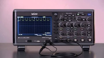 Teledyne LeCroy WaveAce Series Oscilloscopes - Using push Button Knobs