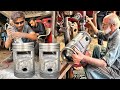 This Old man is Expert in Making Grasso Compressor Piston | Production of Grasso Compressor Piston