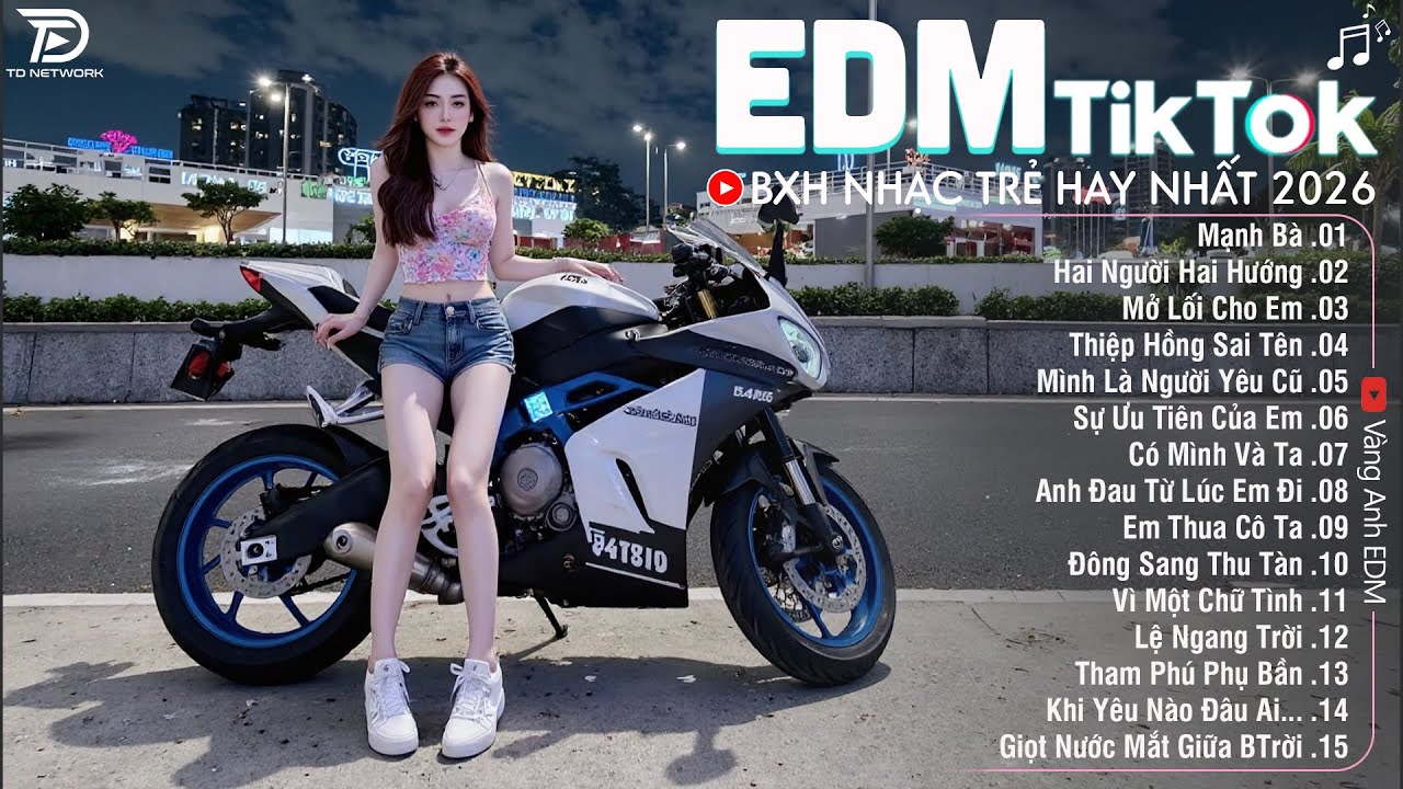 EDM TikTok Hay Nhất 2026🎧BXH Nhạc Trẻ Remix Cực Cháy🎧Top 15 Bản EDM Triệu View Hay Hơn Bản Gốc