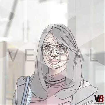 Vector Art in Video (8) - Desy Genoveva Ex Member JKT48 by V E R B A L