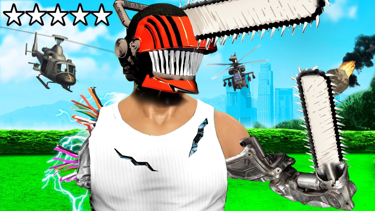 GTA 5 - FRANKLIN verwandelt sich zum KETTENSÄGEN MANN!