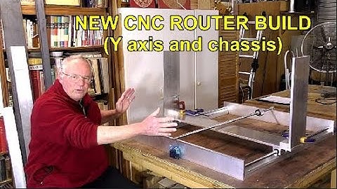 Episode 1 NEW CNC ROUTER BUILD WITH SIMPLE WOODSHOP TOOLS