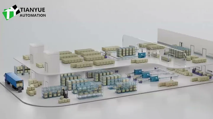 Intelligent Unmanned Forklift Pallet Stacker Box-type electric pallet telescopic forklift