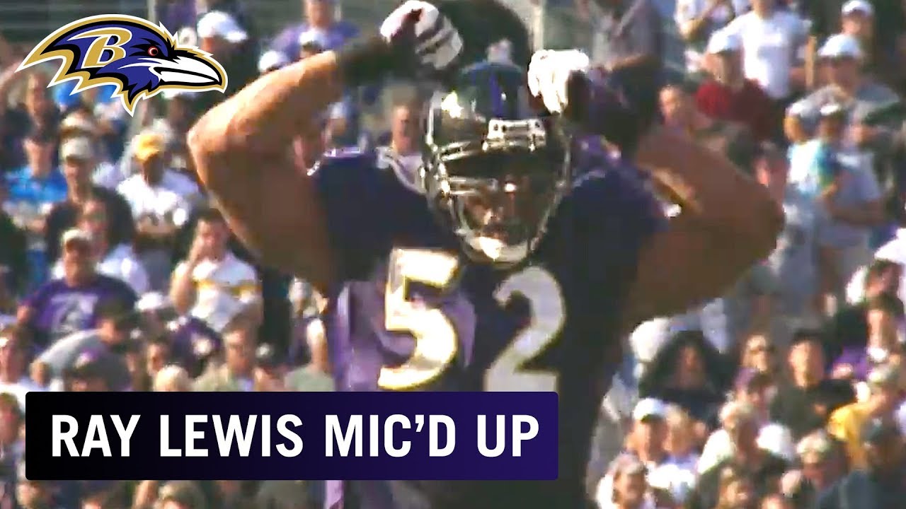 Ray Lewis Mic'd Up vs. Chargers 'What Time is It?!' | Baltimore Ravens