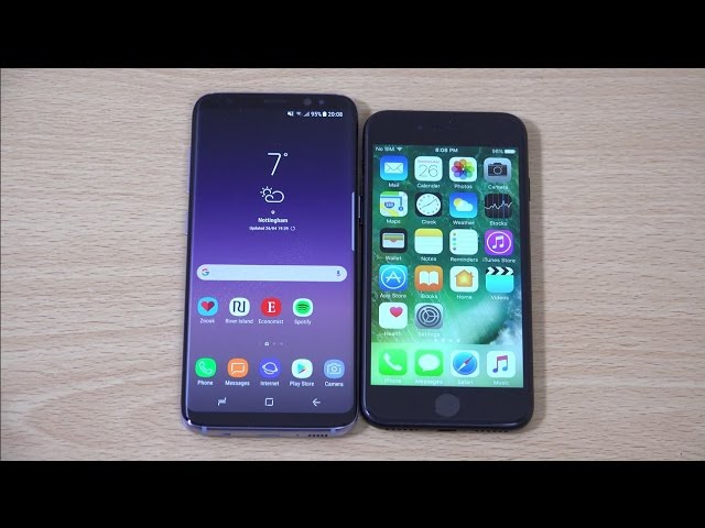 Samsung S8 Vs Iphone 7 Plus