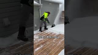 雪国が本気を出した最強除雪マシン