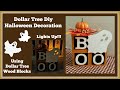 Dollar Tree Diy Halloween 🎃 Light Up Decoration