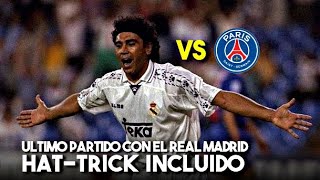 Hugo Sanchez vs Psg 1997 (Asi Jugo Hugo Sanchez su ultimo partido con el Real Madrid ) | IzaFootball