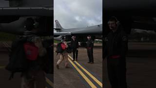 U.S. Air Force B-1B Lancer Takes Off for Conditioning Flight