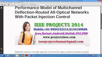 Performance Model of Multichannel Deflection Routed All Optical Networks With Packet Injection Contr