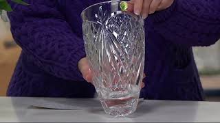 Waterford Crystal 8.5" O'Mara Vase on QVC