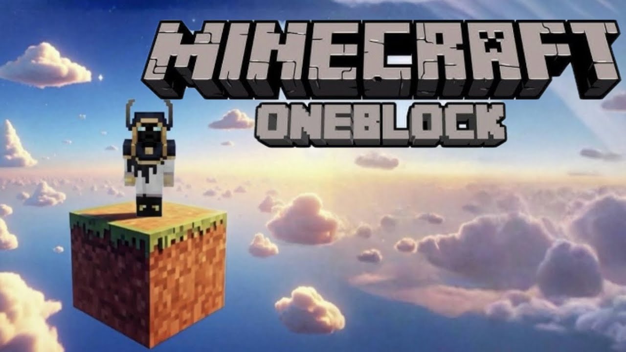 MINECRAFT ONE BLOCK CHALLENGE!