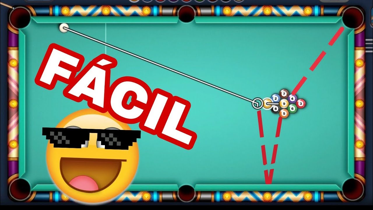 APRENDA A DAR A TACADA MAIS IMPORTANTE DO JOGO!! A TACADA INICIAL!! 8 Ball  pool 