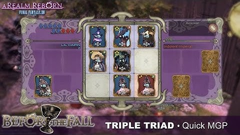 Final Fantasy XIV - Triple Triad