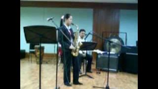 matahariku on alto saxophone