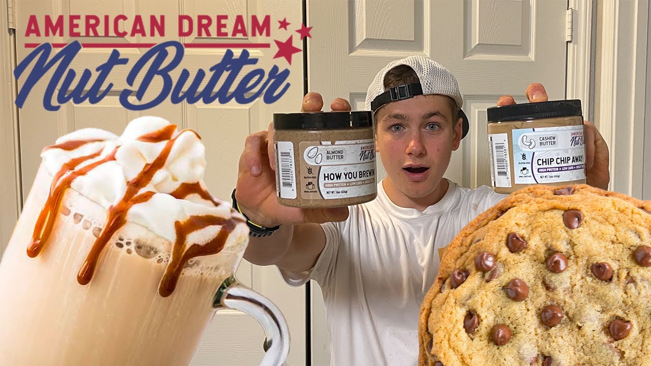 NEW AMERICAN DREAM 90s NUT BUTTER REVIEW! PART 1! How You Brewin  + Chip Chip Away!