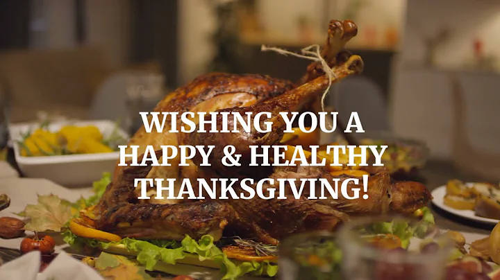 Thanksgiving Greetings For You - Happy Thanksgiving Greeting Card Video  - Happy Thanksgiving 2021